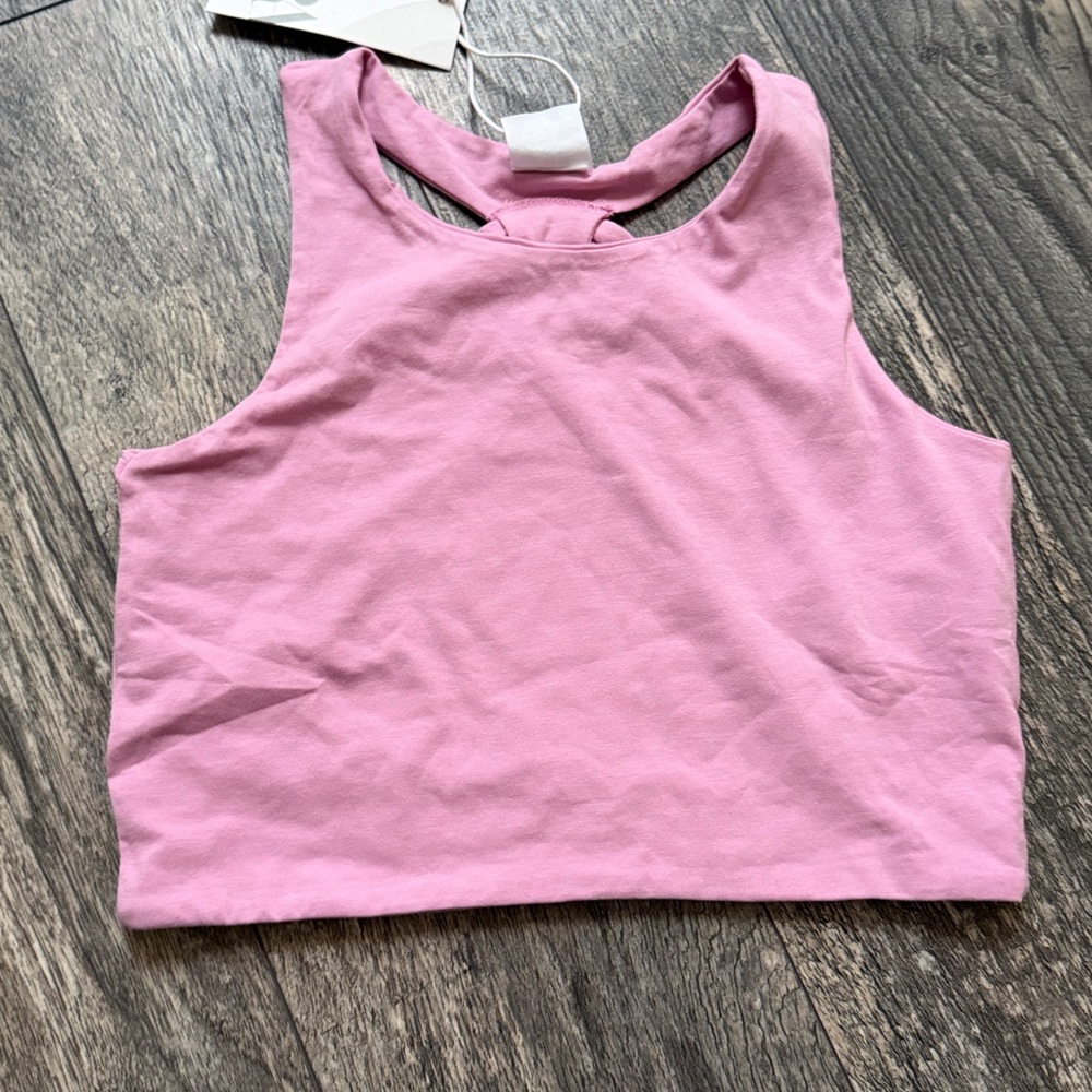 Zara Light Pink Sleeveless Top
